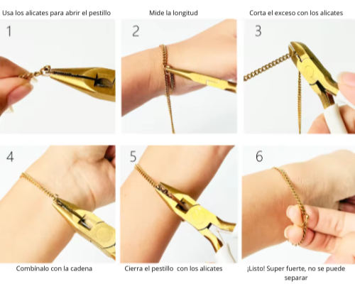 Kit de pulseras permanentes